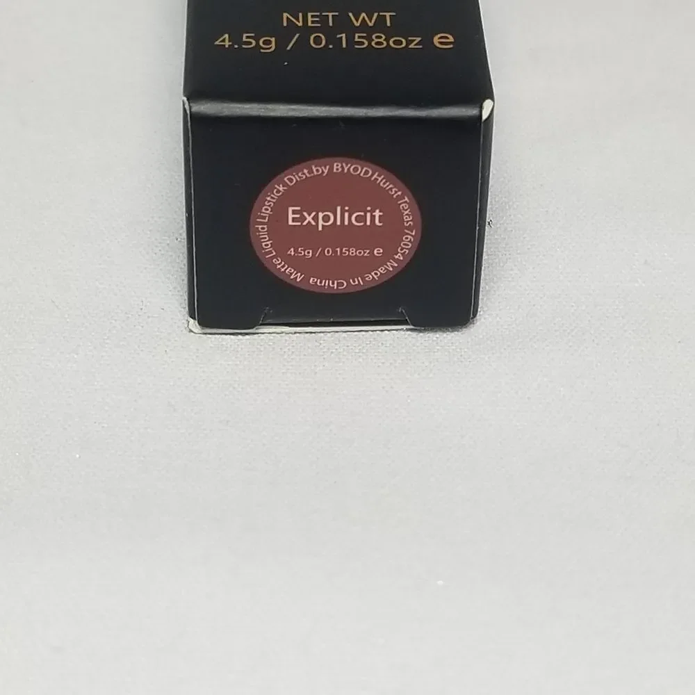 Byod- Longing Lips Liquid Lipstick - Explicit